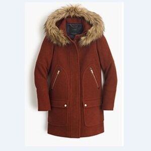NWT.J CREW Chateau Parka Sz 00